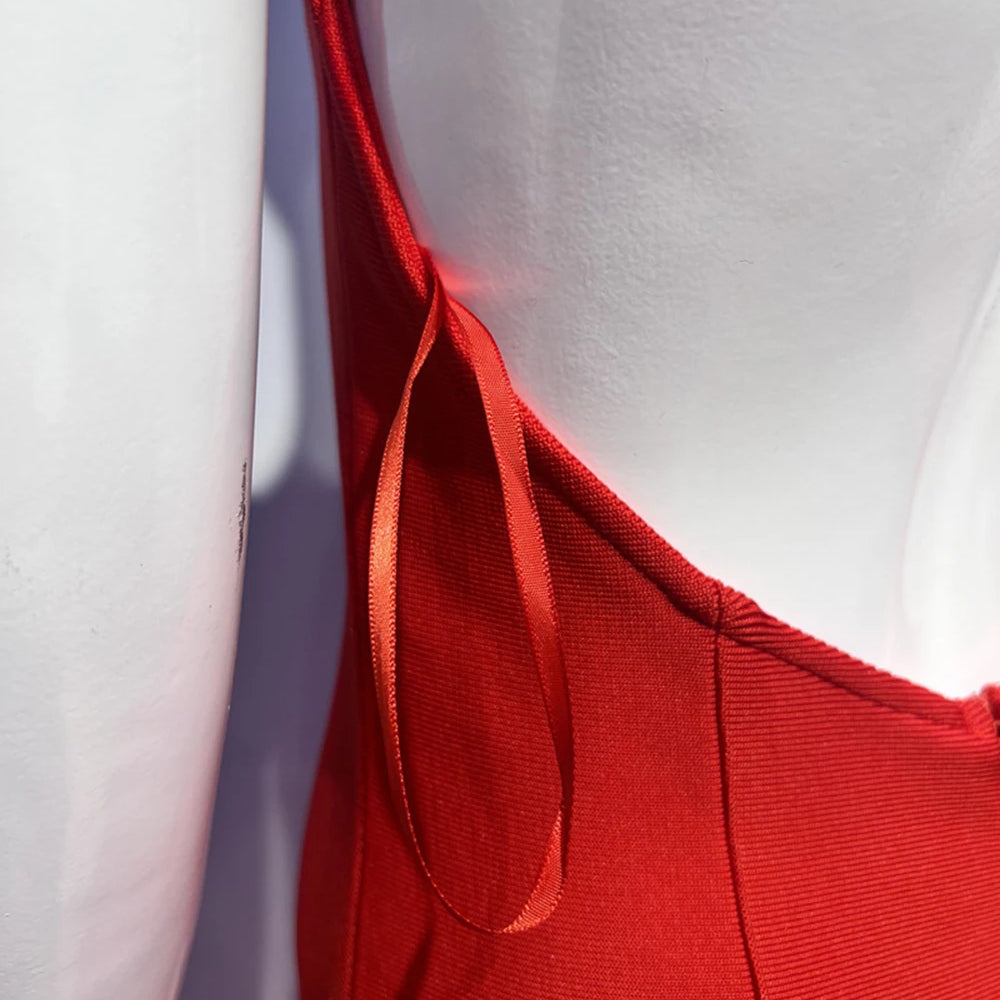 Ladies Sexy Backless Bodycon Celebrity Evening Party Club Black Sleeveless Maxi Bandage Dress Solid Women's Vestidos