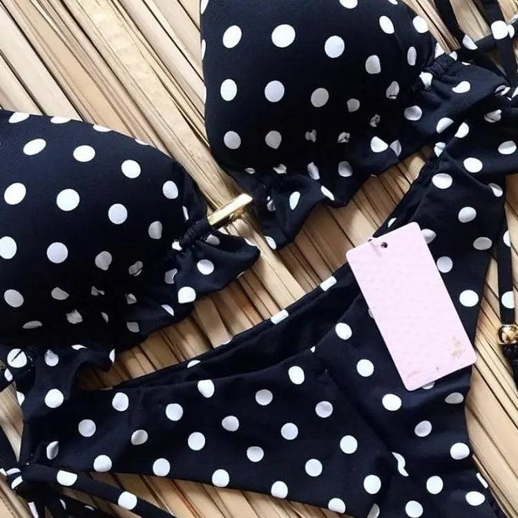 RUOTONGSEPT Bikini Women's Swimsuit 2022 New Swimwear Female Sexy Bikinis Set Push up Swimming for Bathing Suit Women Swimsuits yuan dian