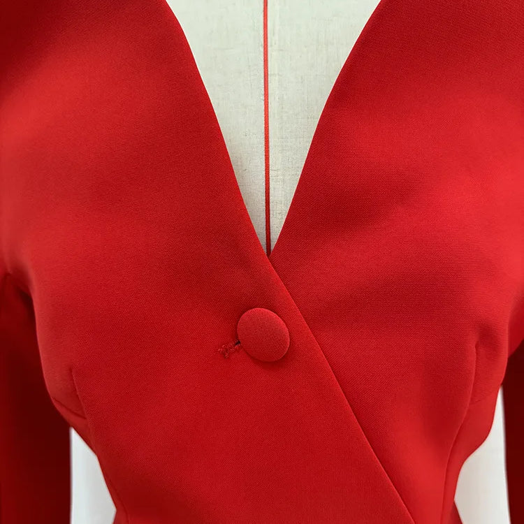 Black Red Color Women Long Sleeve Sexy Off the Shoulder Bodycon Mid-calf Evening Party Dress Celebrity Red Carpet Outfit