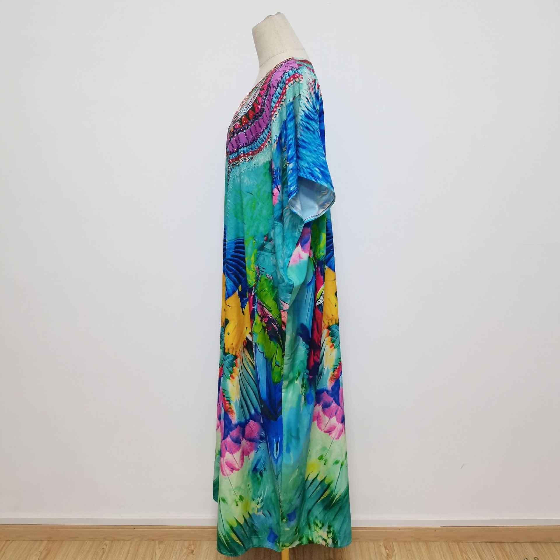 Summer Dress Cover-ups Bathing Suit Beach Outfits Kaftans Bohemian Clothes Pareos De Playa Mujer