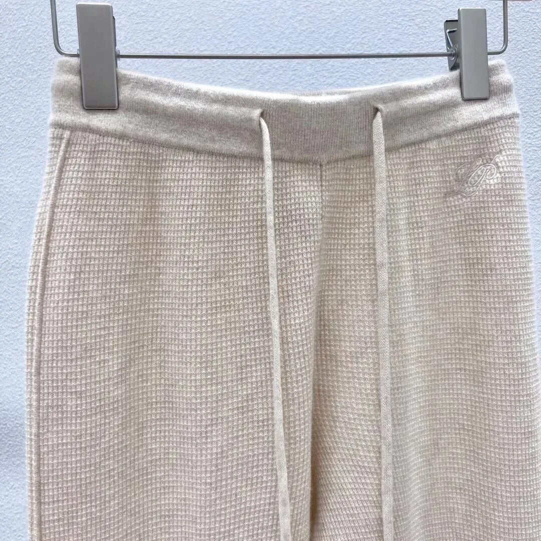 Winter 2024 Cashmere Casual Style Knitted Set of Clothes