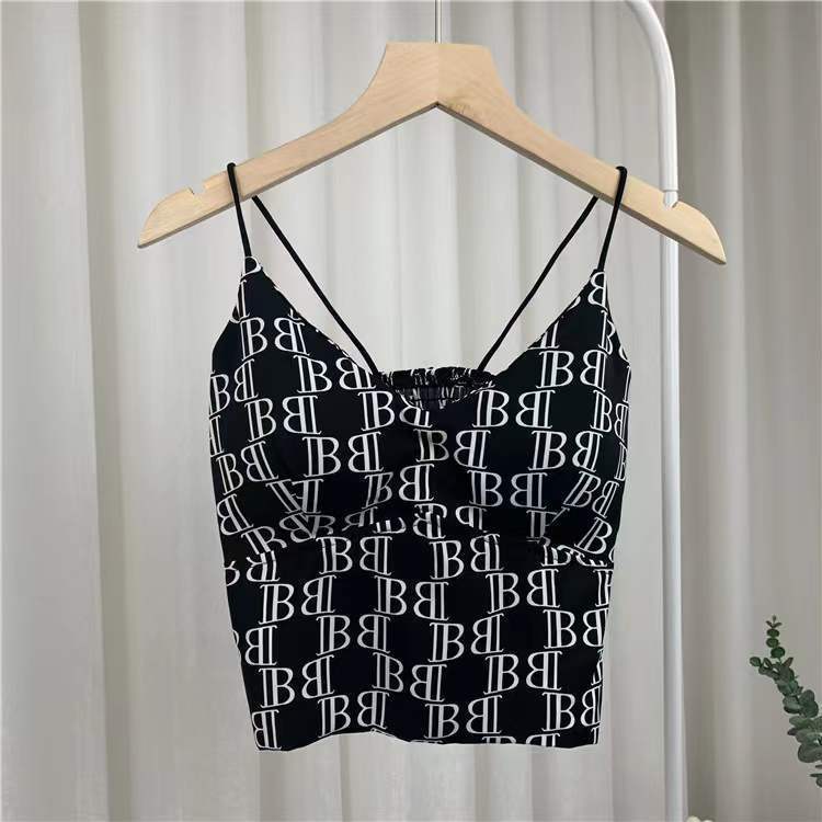 Y2k Tops Women Corset Top Korean Fashion Leopard Crop Top Camis Streetwear Sexy Tank Top Coquette 2024 Summer New IB Black One size(40-65 kg)