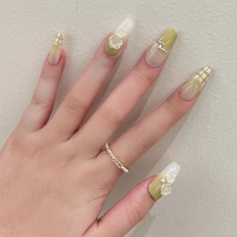 super cool fake nail silver false nail sharp press on nail red black spider special-shaped Punk Artificial Nail Salon Manicure HY410