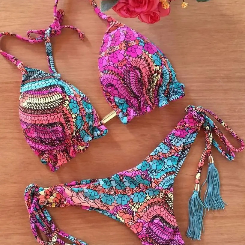 RUOTONGSEPT Bikini Women's Swimsuit 2022 New Swimwear Female Sexy Bikinis Set Push up Swimming for Bathing Suit Women Swimsuits MK21