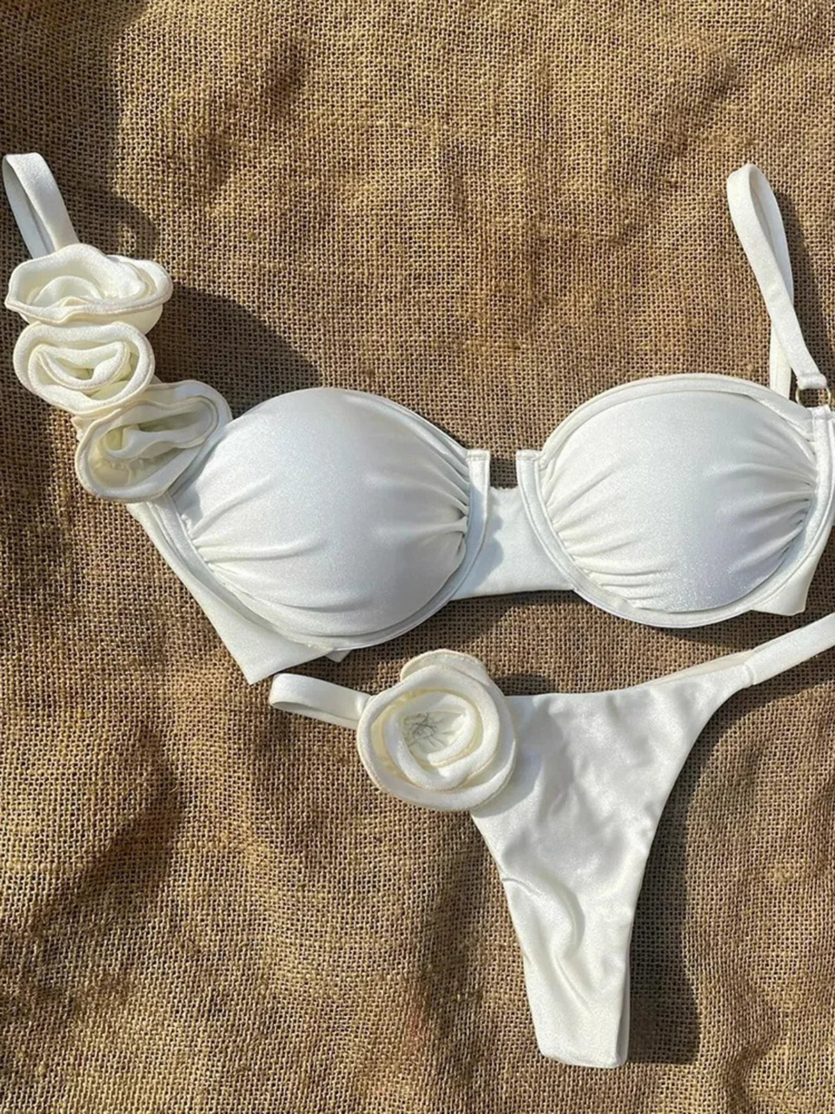 Push Up Bikinis Sexy Women Swimsuit Swimwear Female Floral Thong Brazilian Bikini Set Bathing Suit Swimming Suits Beachwear WJC337501