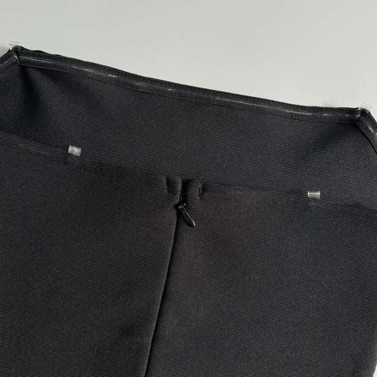 Black Strapless Short Bandage Dress Gold 3D Flowers Hemline Sleeveless Backless Floral Mini Prom Bodycon Cocktail Party Wear