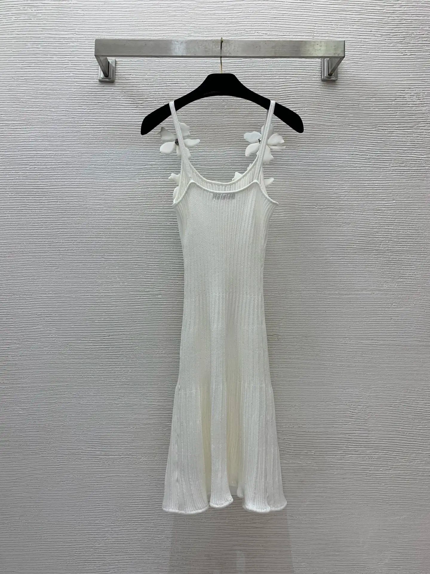 New Summer Women's Dress Fashionable and Sexy Blended Slimming Knitted Slim Strap Women's Dress B