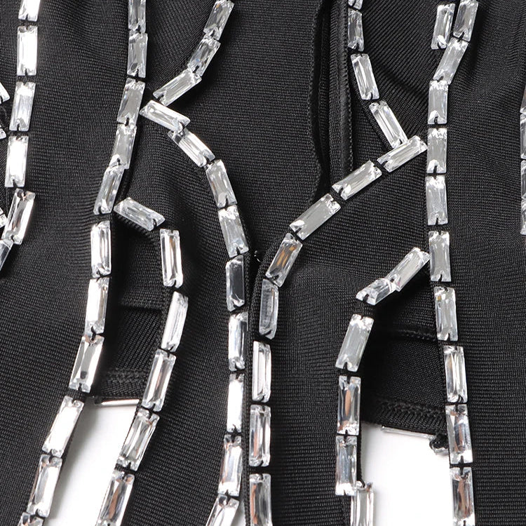 Hollow Out Two Piece Sets For Women V Neck Long Sleeve Tops High Waist A Line Skirt Summer Set Female Fashion New