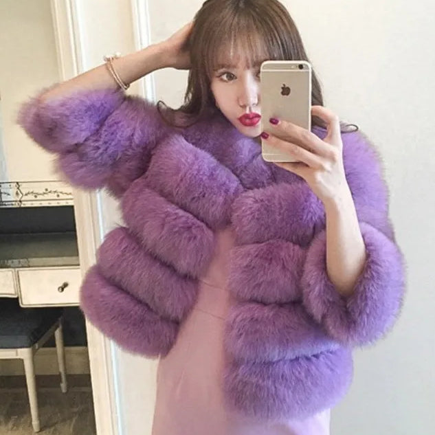 XS-6XL Mink Coat Winter Black White Faux Fur Coat Woman Elegant Fluffy Faux Fur Jacket Top Short Fur Coats Woman Clothing 7