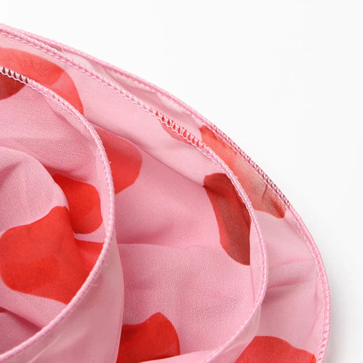 Cut Out Ruched Patchwork Floral Dress For Women V Neck Long Sleeve High Waist Print Mini Dresses Female Clothes New