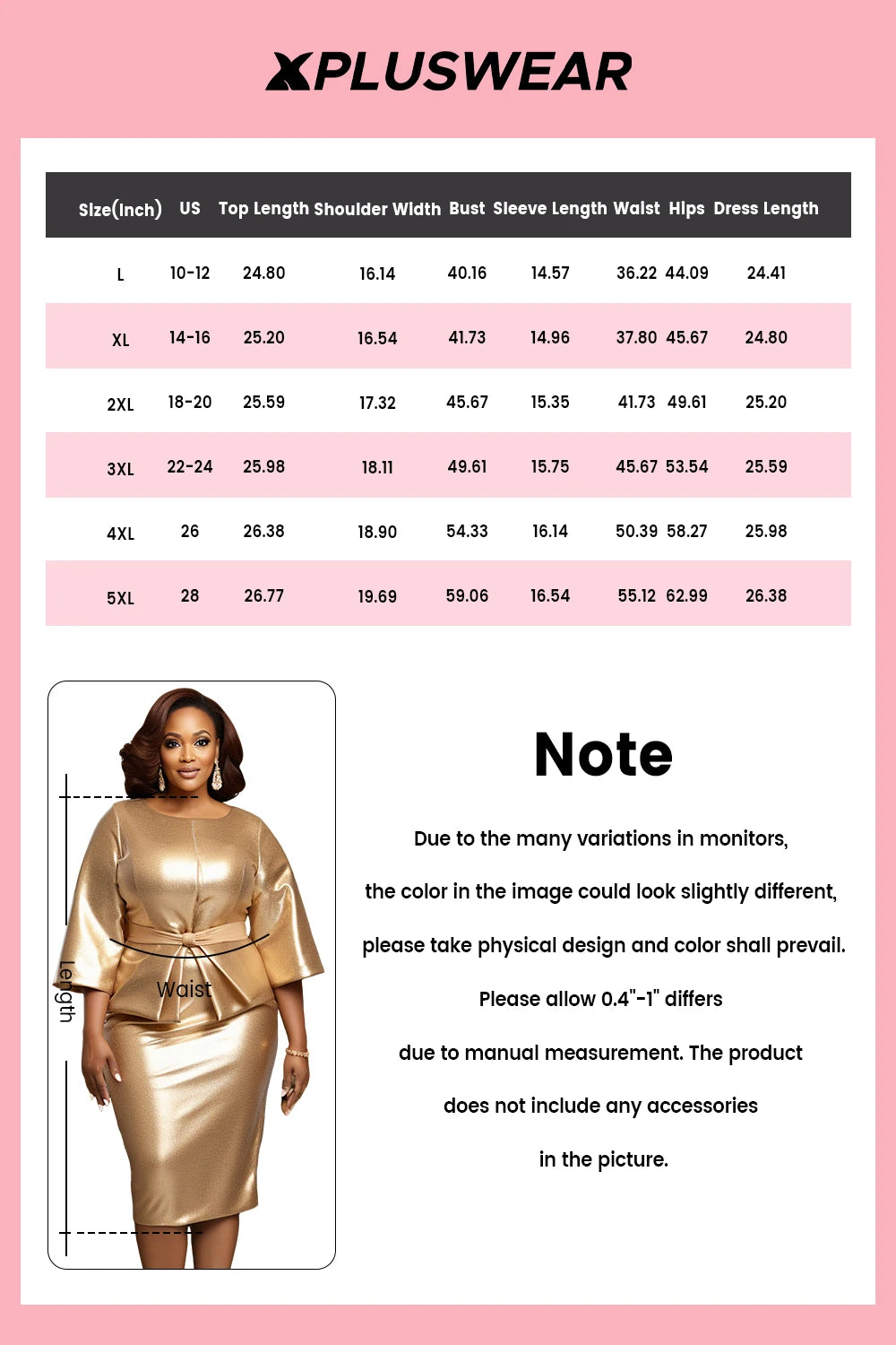 Plus Size Mother Of The Bride Champagne Round Neck 3/4 Sleeve Peplum Split Glitter Two Piece Skirt Sets