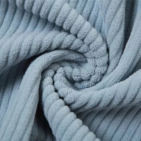 Autumn Winter Y2K Casual Wide-Leg Pants Women Loose Simple Basic Pocket High Waist Trouser Corduroy Streetwear Long Bottoms