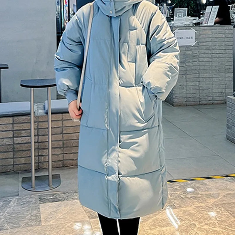 Winter and Autumn Women White Duck Down Hoodies Puffer Jackets Coats Warm Windproof Black White Coats
