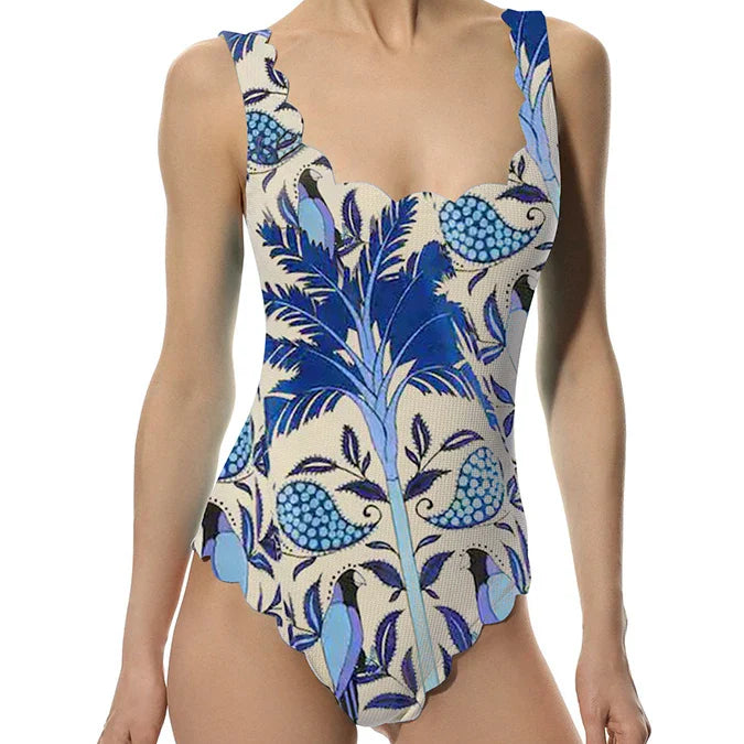 Printed Fashion Swimsuit and Beach Skirt Bikinis Sexy Erotic Suit Fashion Pieces for Slim Fit Luxury Summer Beach Elegance