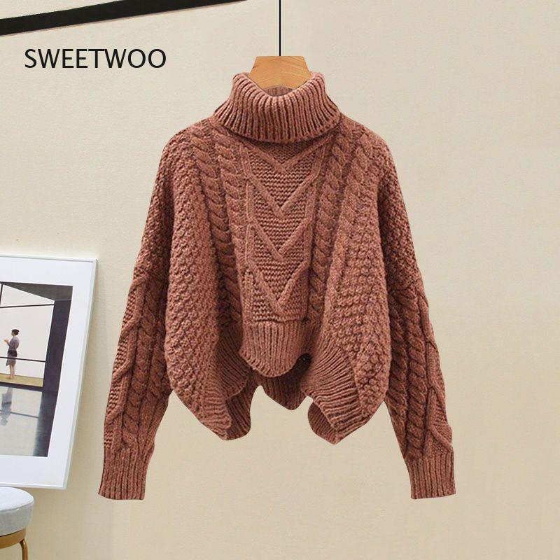 Women's Spring Autumn Single/outfits 2024 New Age Reducing Slim Covering Sweater with Waist Wrapped Dress Two Piece Set