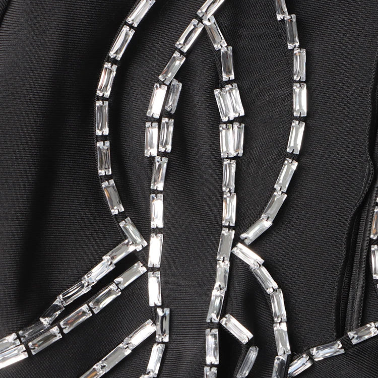 Hollow Out Two Piece Sets For Women V Neck Long Sleeve Tops High Waist A Line Skirt Summer Set Female Fashion New