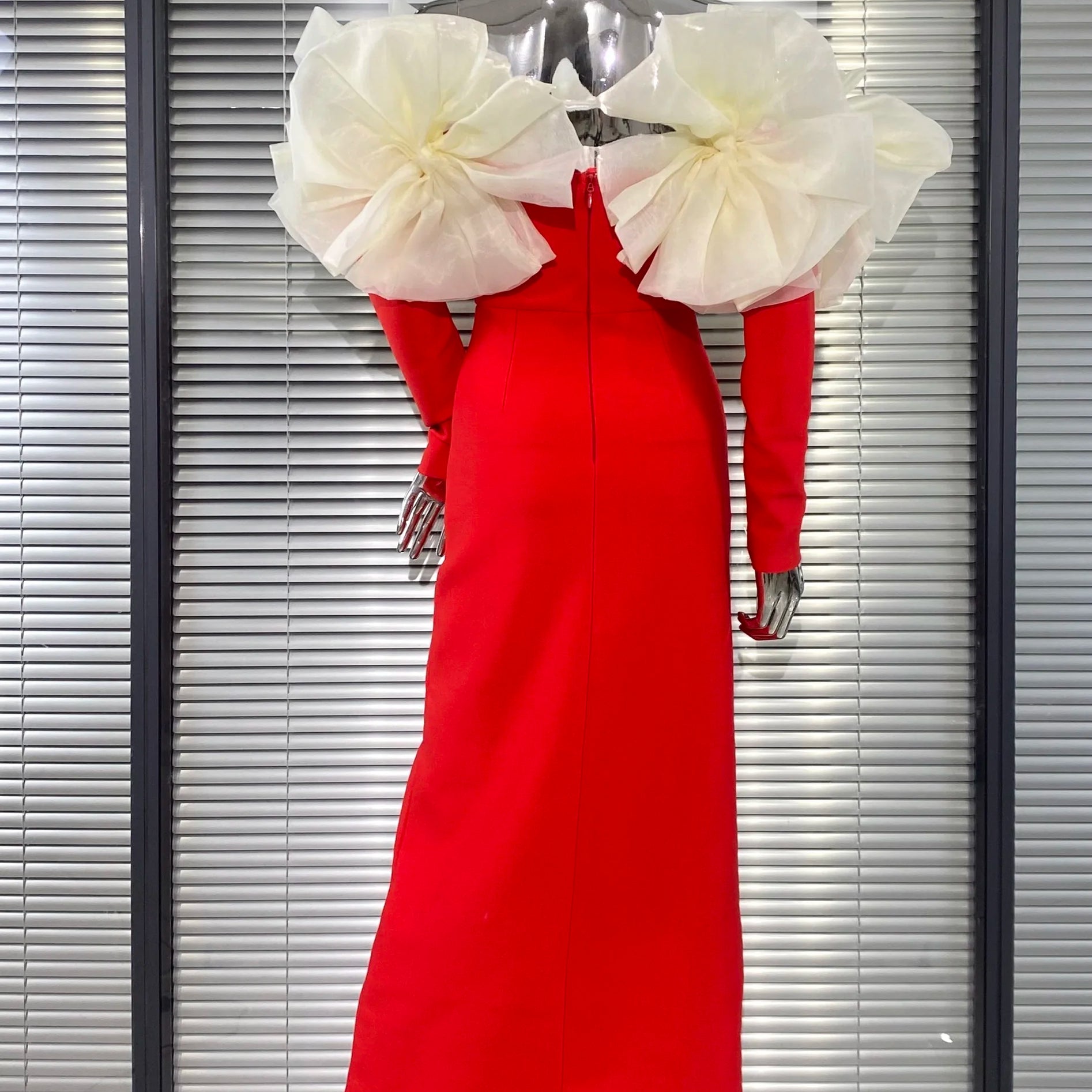 2025 Stereoscopic Flower Sexy Off The Shoulder Ankle Lenght Bandage Dress Woman Birthday Party Vestido Celebrity Party Outfit