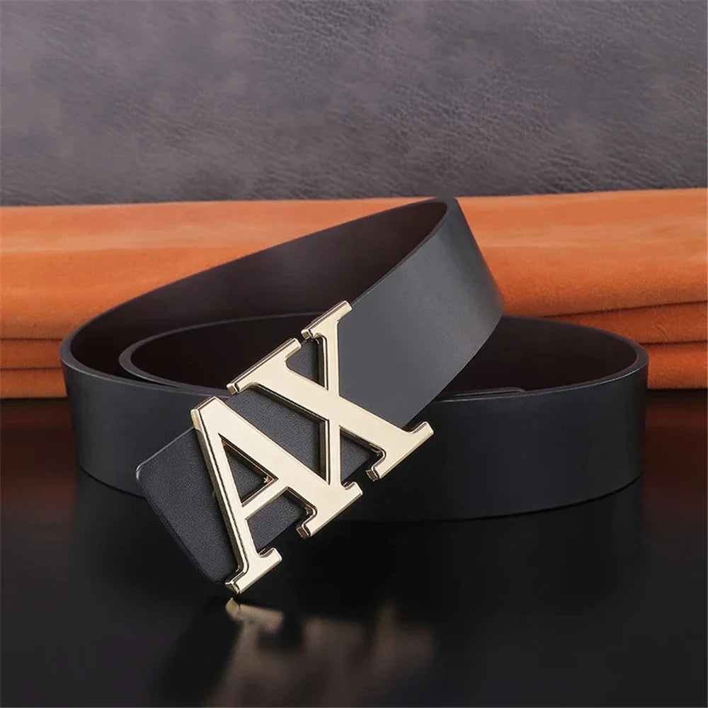 New Men Belt Leather Designers Trouser Fashion Brand Wide Belt men Luxury fancy vintage Strap Belt for men jeans 1
