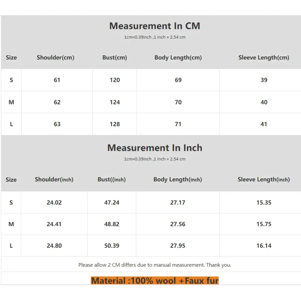 Fur Coat Eco-friendly Winter Clothes Woman Jacket with Fur Korean Reviews Many Clothes Outer Coat Ladies Outerwears Faux Fur