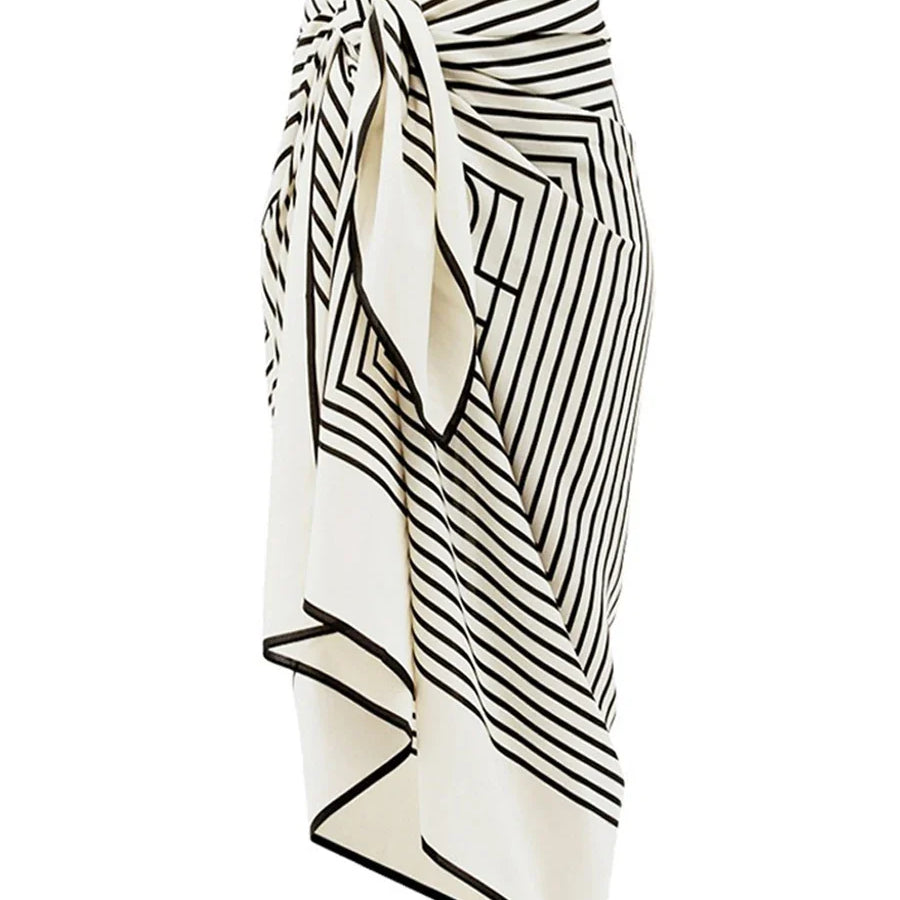 Milky White One-piece Swimwear Design Cut-out Stylish Elegant Swimsuit Body Fit Summer Vacation Seaside Swimsuit And Cover Up Ivory