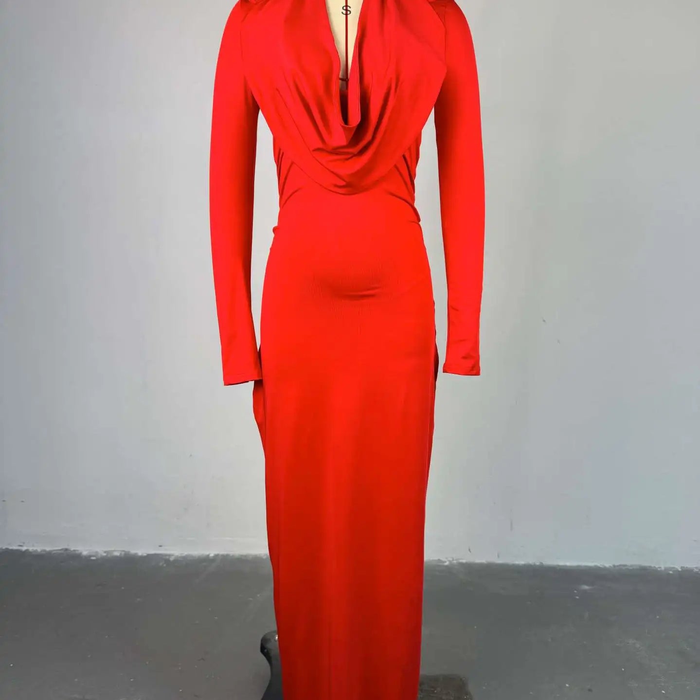 Women Full Sleeve Pile Collar Long Maxi Dress 2025 Sweet Holiday Beach Birthday Evening Sexy Girl Party Dresses Vestidos