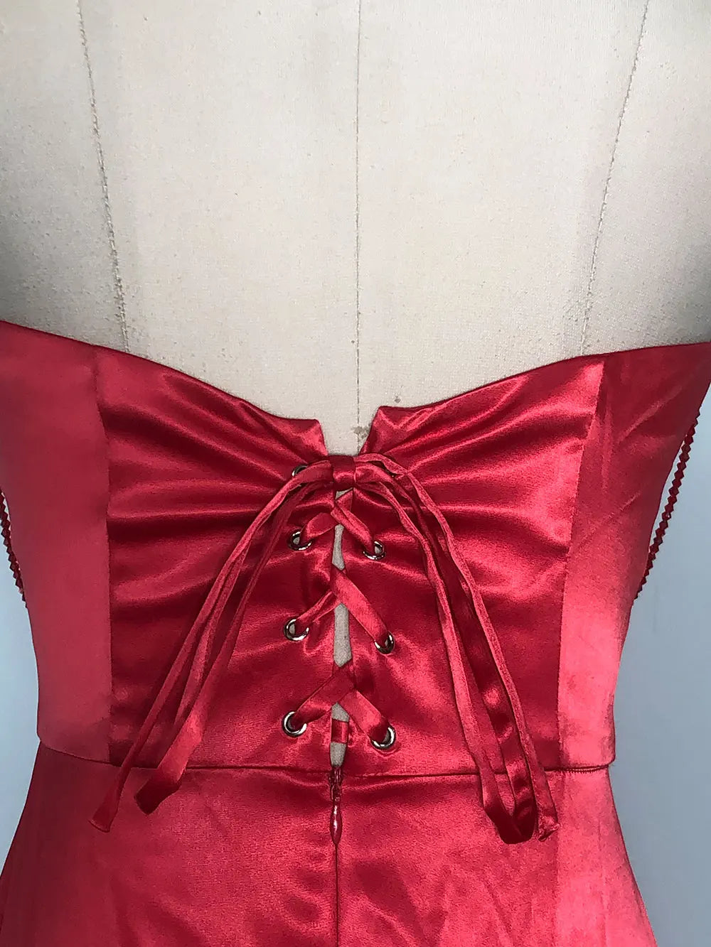 2025 Sexy Women'S Light Luxury Nail Bead Design Tailcoat And Floor Dress Strapless Sleeveless Bodycon Backless Marx Red Dresses