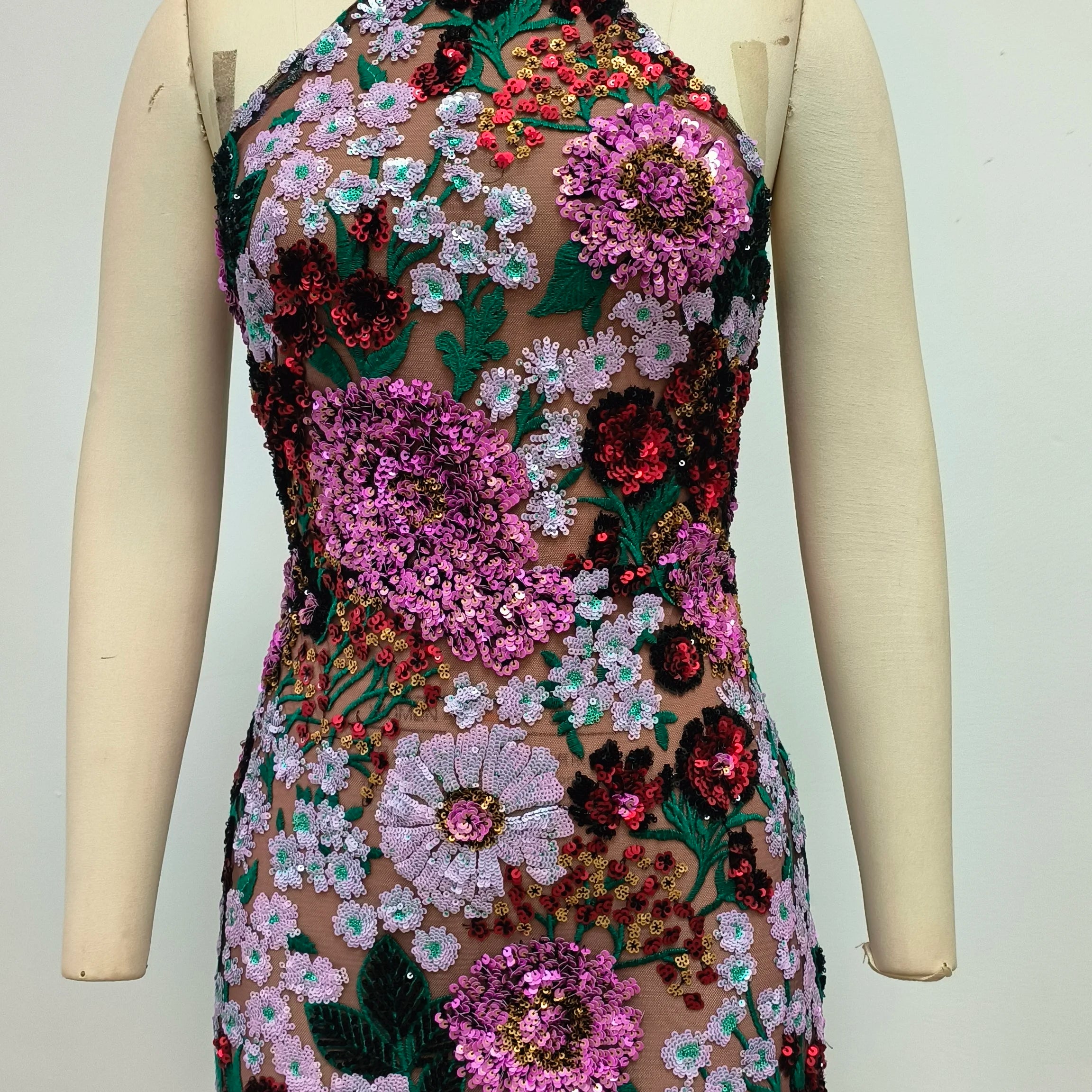 Top Quality Women Sexy Off the Shoulder Embroidery Bodycon Mini Dress Elegant Evening Party Birthday Girls' Vacation Outfit