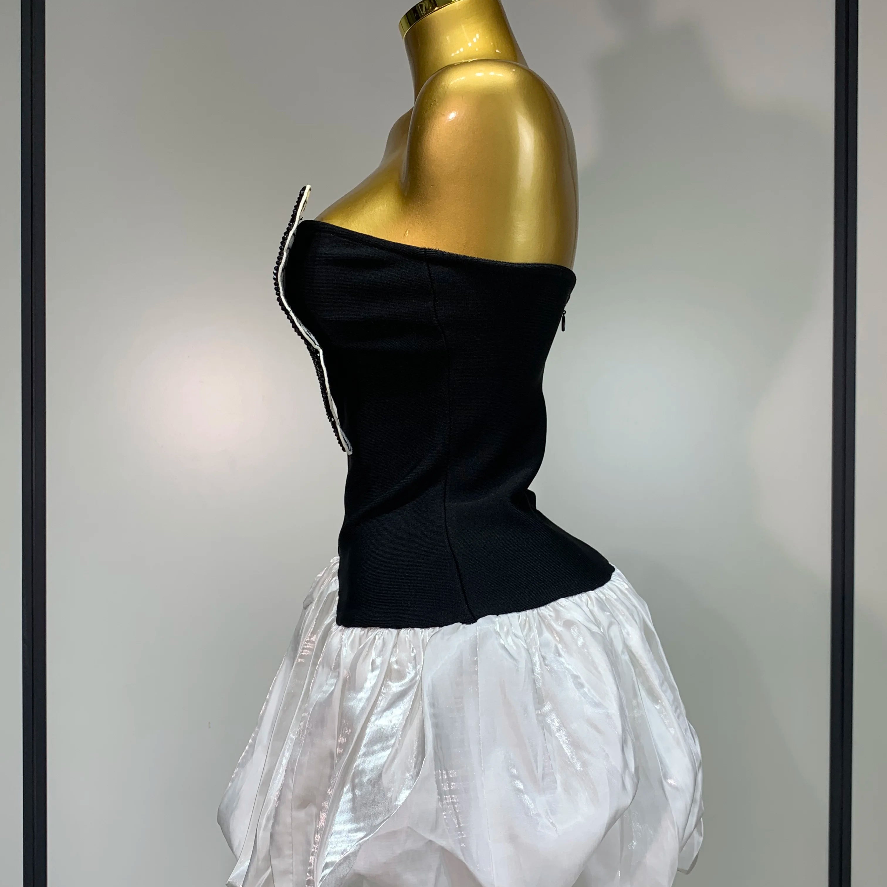 Elegant Evening Party Bandage Dress Sexy Backless Butterfly Sequin Designer Women Luxury Birthday Celebrity Fashion Show Dresses