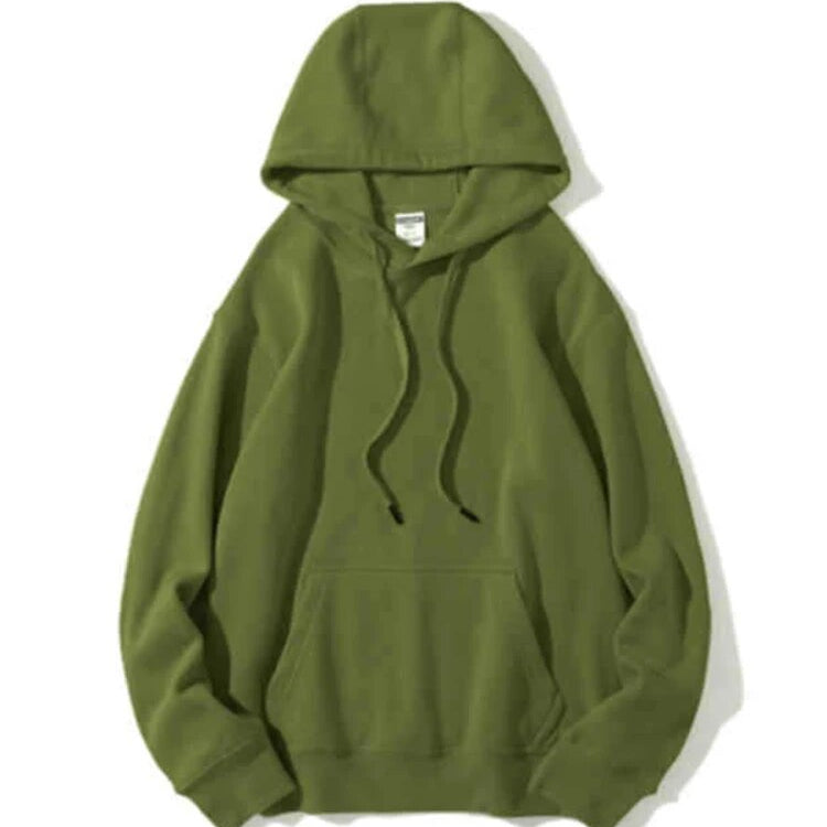 Streamgirl Winter Warm Fleece Hoodies For Women Green White Loose Sweatshirts With Hoodie Pink Pullover Hoodies Women Velvet Top Army green