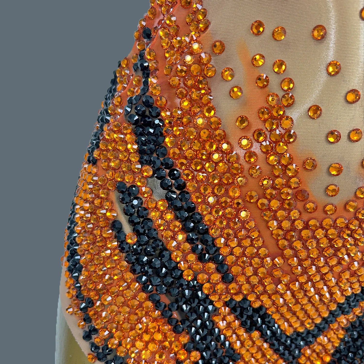 Luxury Birthday Party Outfit Rhinestones Leotard Dancer Costume Bodysuit for Women Crystal Evening Dress Stage Show Wear Huniu