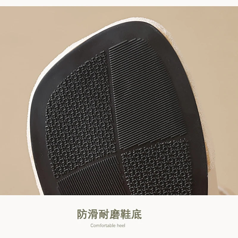 2024 Spring Women's Outdoor Shoes Korean Style Flat Shoes Women's Casual Mary Jane Shoes Party and Work Wear