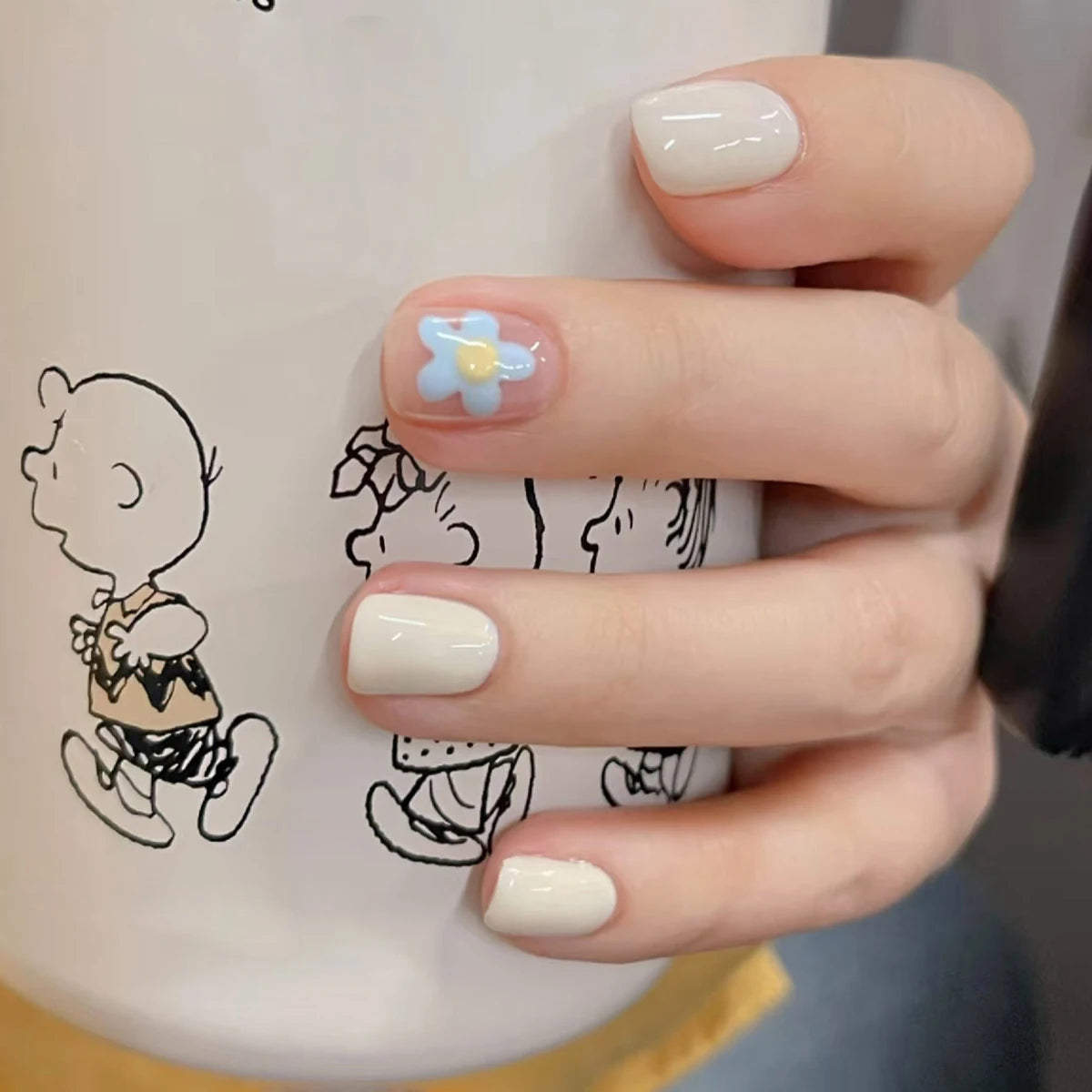 24pcs Red Rose Fake Nails Long Flower Ballet Press on Nails Design French False Nail Full Cover Wearable Fake Nail Tips Art 25