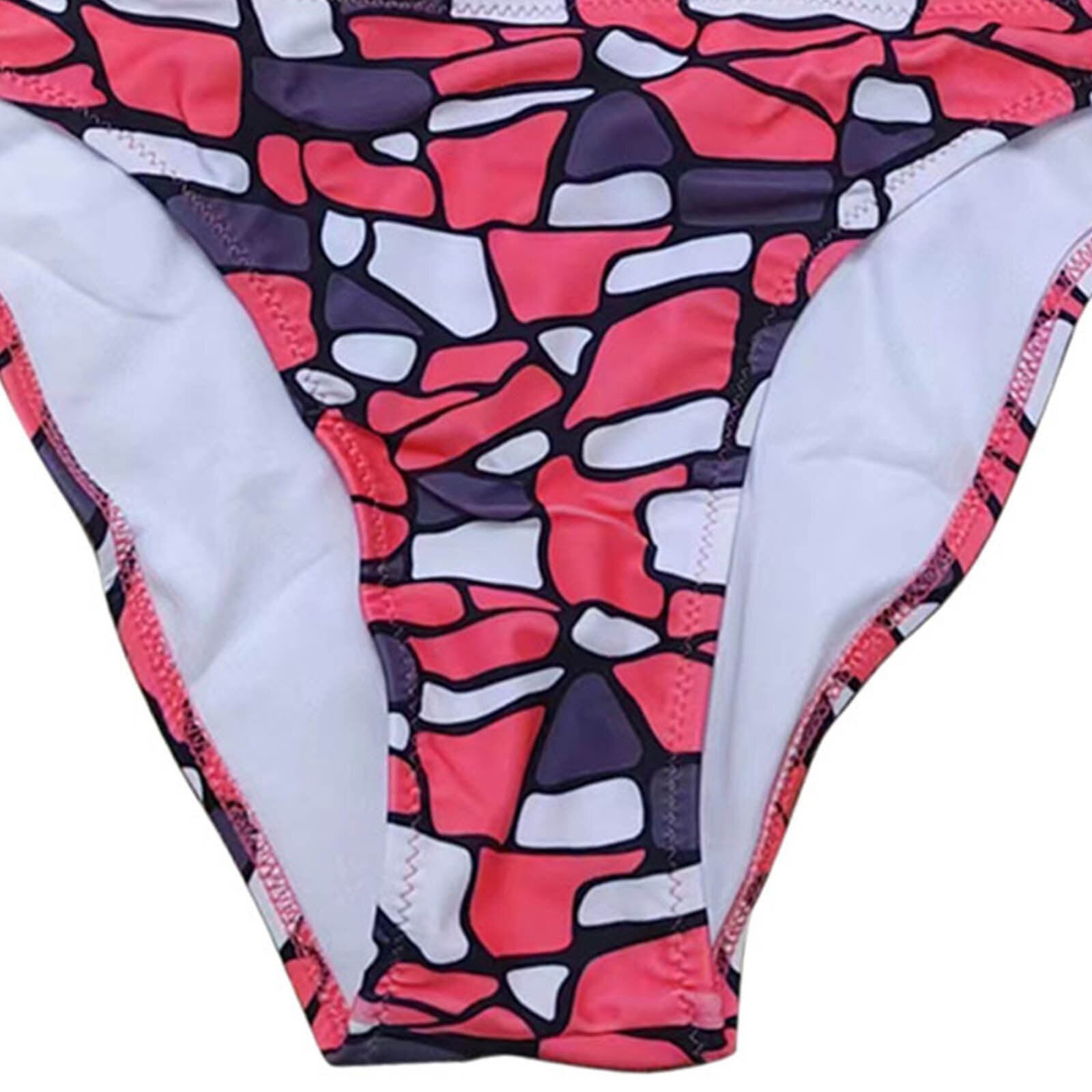 Two Pieces Sexy Solid Color Padded Push
