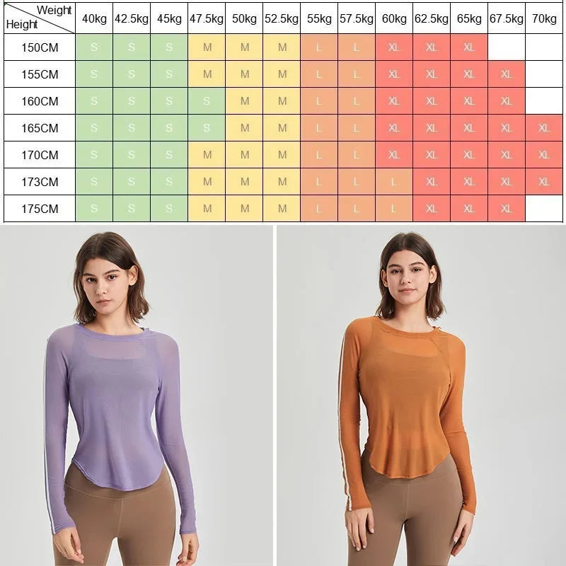 Cloud Hide HOT Girl Sports Shirts Women Top Fashion Yoga T-Shirts Gym Lady Workout Cover-up Autumn Long Sleeve Blouse Sportswear
