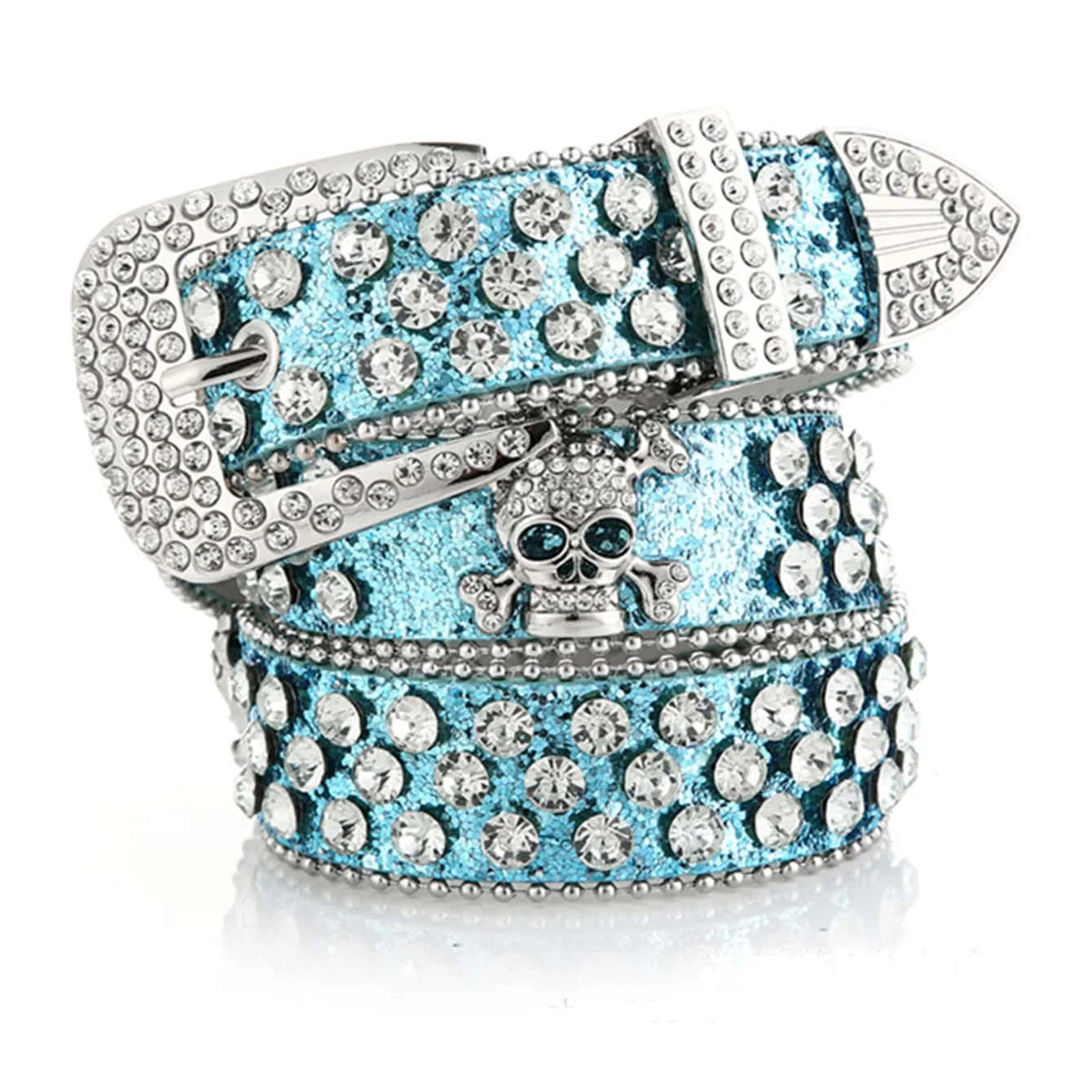 Rhinestone Decor Belt