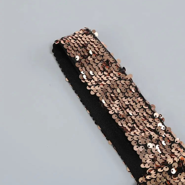 Skirts Sets Crop Top + Low Waist New Two Piece Set Birthday Outfit Luxury Suit Summer New Sequins Prom Elegant Gowns