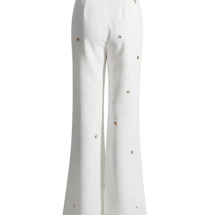 Soild Minimalist Sets For Women Turn Down Collar Long Sleeve Patchwork Button Pockets Set Female Fashion Clothing