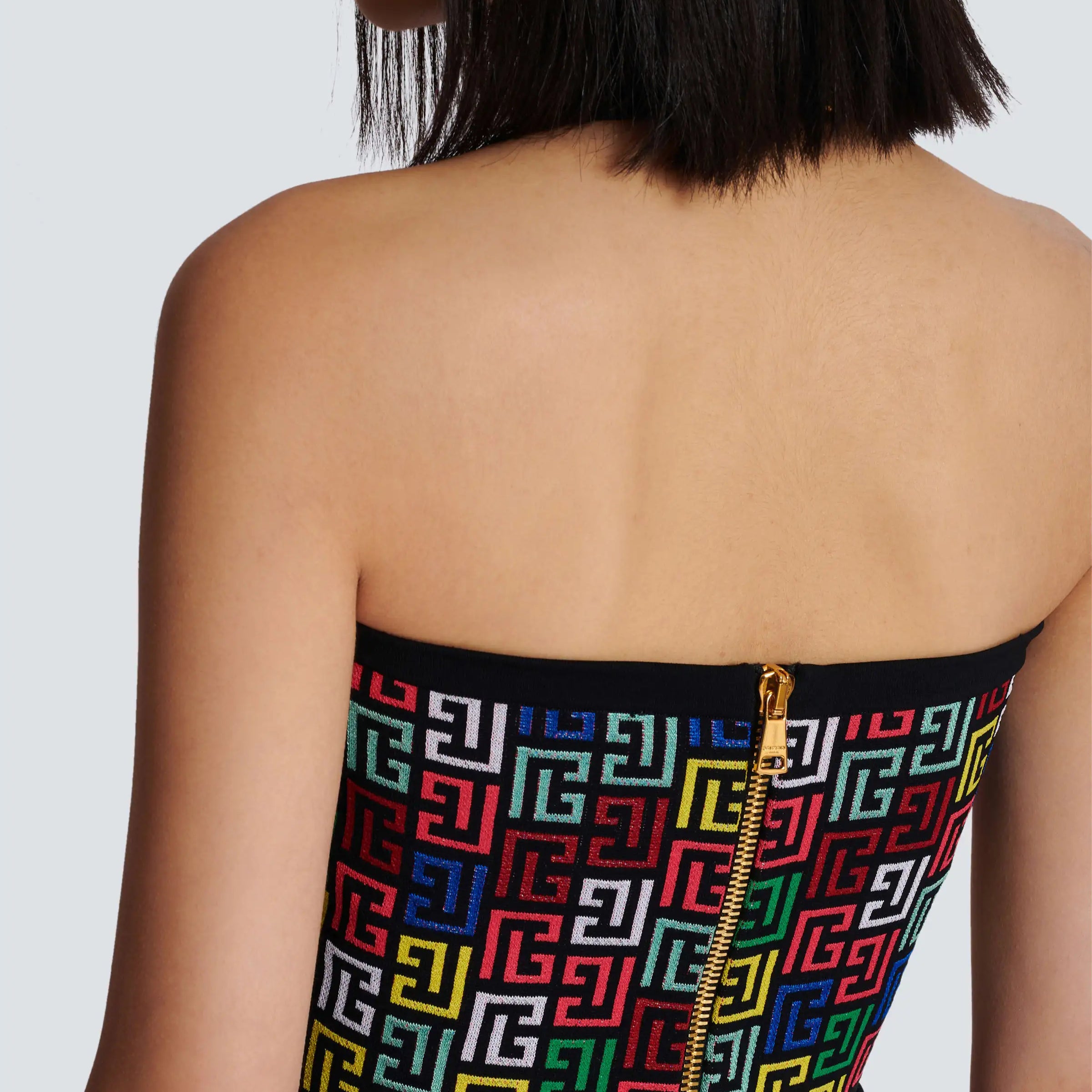 Women Sexy Halter Backless 2 Pieces Bodycon Mini Dress Jacquared Off the Shoulder Celebrate Nightclub Party Outfit