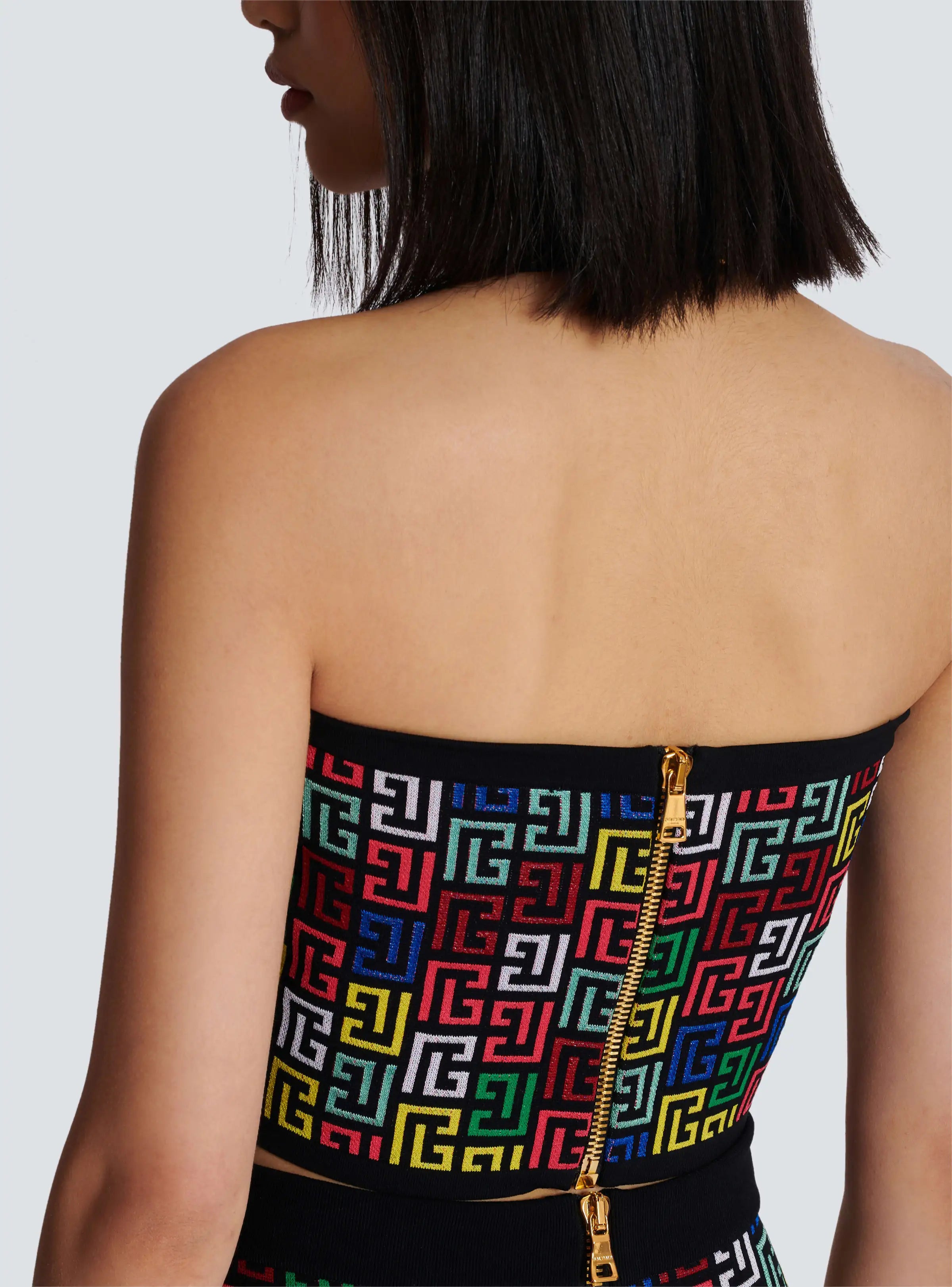 Women Sexy Halter Backless 2 Pieces Bodycon Mini Dress Jacquared Off the Shoulder Celebrate Nightclub Party Outfit