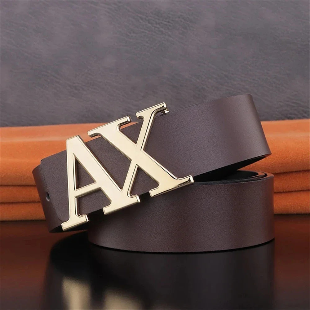 New Men Belt Leather Designers Trouser Fashion Brand Wide Belt men Luxury fancy vintage Strap Belt for men jeans 4