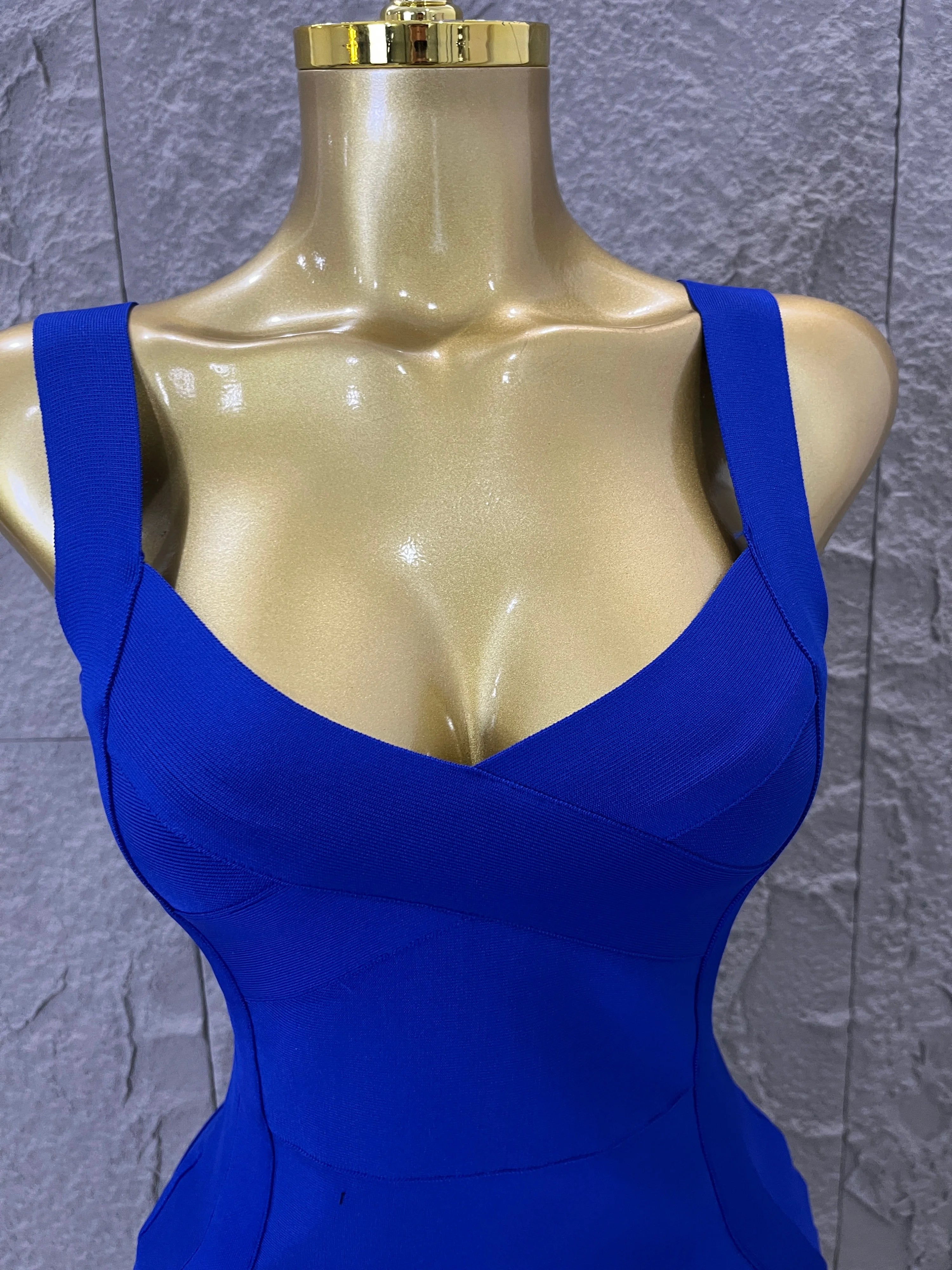 Elegant Sweetheart Neck Bandage Dress Crisscross Bust Slim Fit Midi Evening Banquet Formal Dinner Wedding Guest Cocktail Outfit