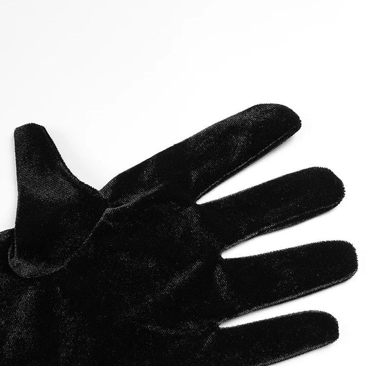 Chic And Elegant Dress Women Party Wear Long Sleeve With Gloves Luxury Crystal Design Velvet Mini Feather Dress