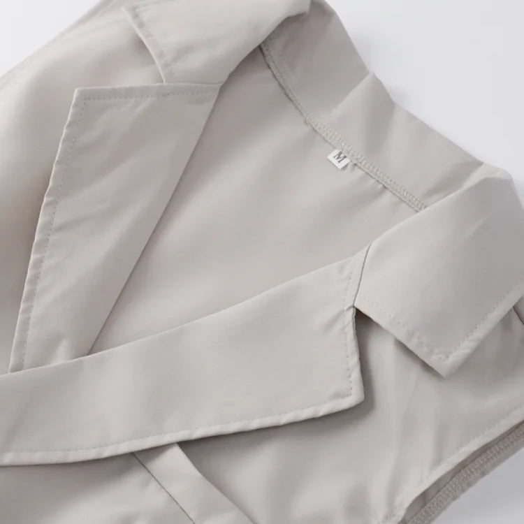 Elegant Women's Jumpsuit With Belt Fashion Sleeveless Turndown Collar Slim Short Jumpsuits Female Sping Summer Lady Romper