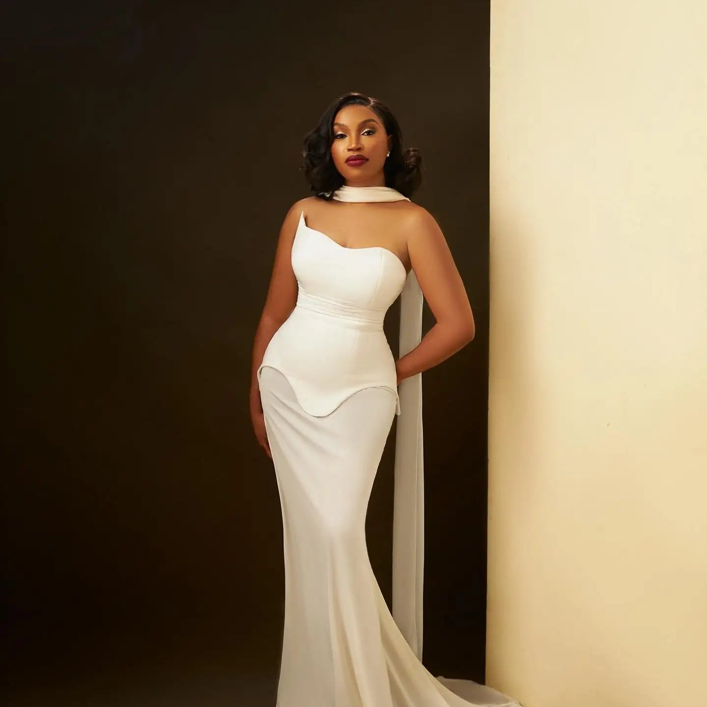 Black White Color Women Sexy Strapless Fashion Bandage Bodycon Long Dress Celebrity Red Carpet Evening Party Dress Vestido