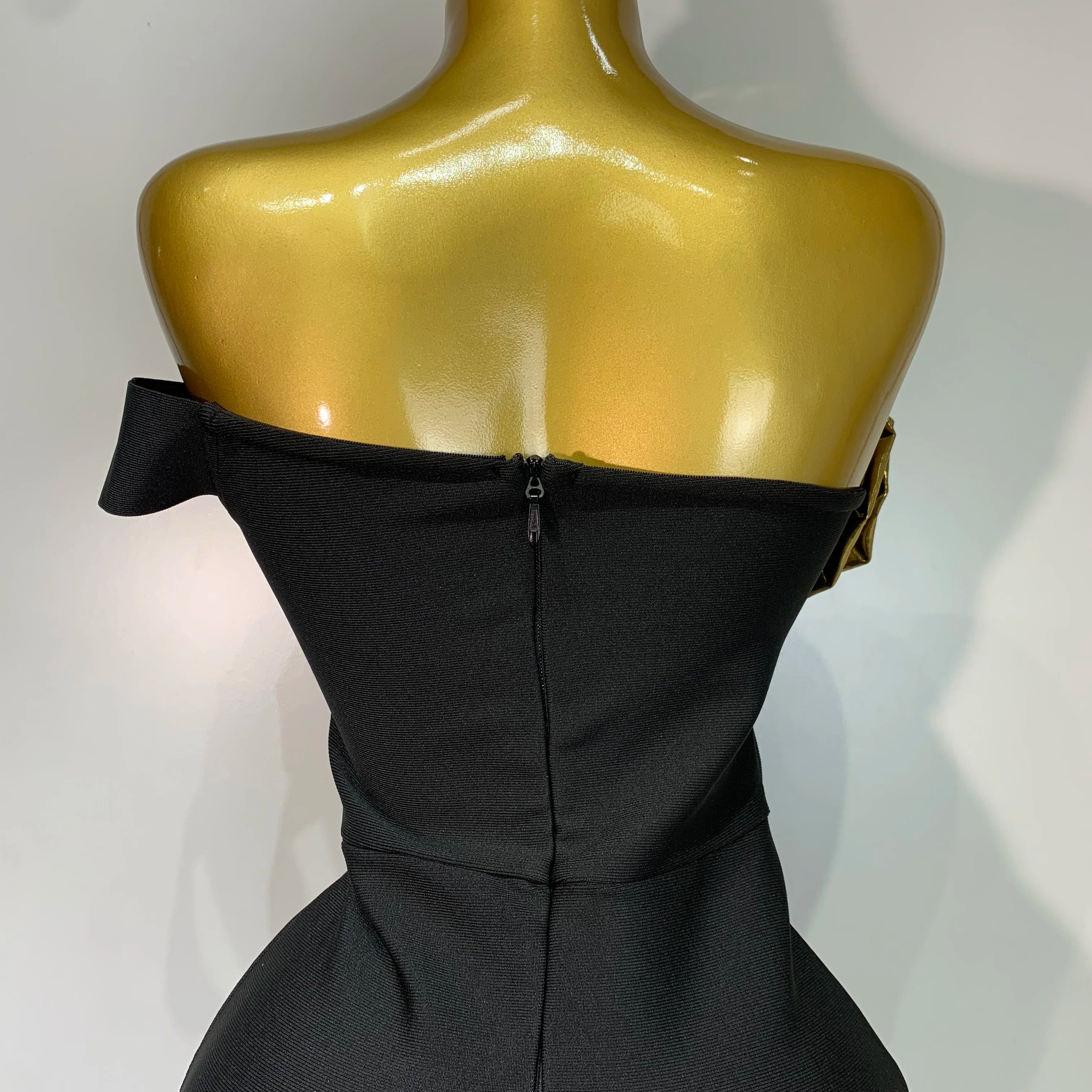 Women Sexy Backless Flower One Shoulder Long Bodycon Bandage Dress 2025 Celebrity Elegant Evening Party Luxury Birthday Dresses