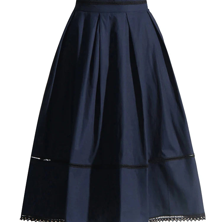 Solid Summer Two Piece Sets For Women Lapel Short Sleeve Tops High Waist A Line Skirt Slim Set Female Fashion New