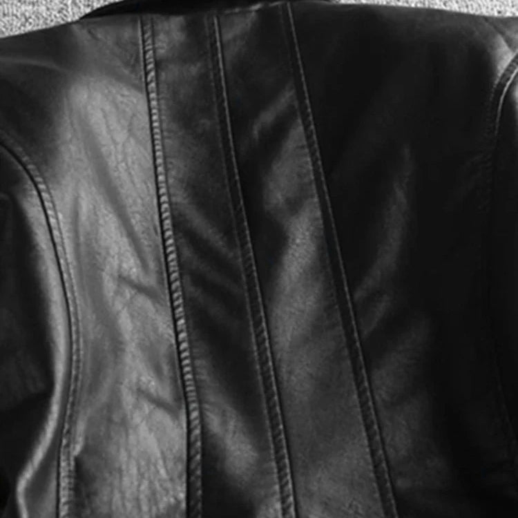 Spring Elegant Black Light Soft Faux Leather Blazer Long Sleeve Slim Fit Luxury Women Blazers and Jackets Fashion 2021