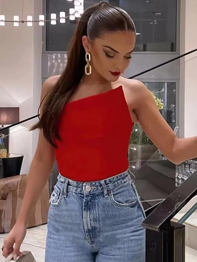 Stylish Women Elegant Cropped Tank Tops Summer Fashion Ladies Vintage Chic Slim Black Top Party Girls Sexy Tanks