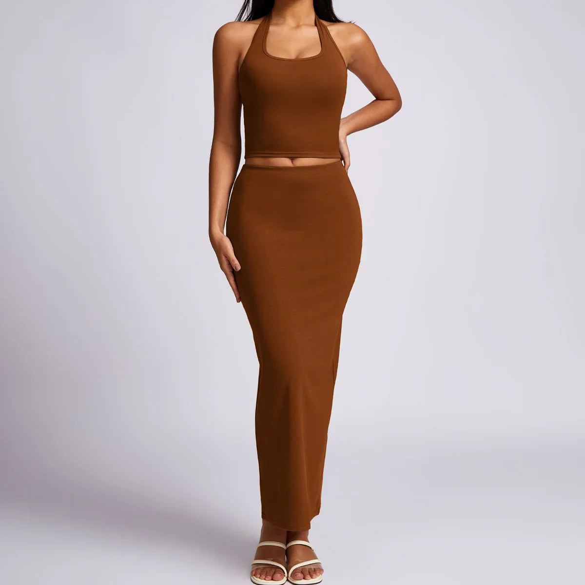 New Yoga Set Workout Clothes Fitness Suits Sports Bra High Waist Leggings 2 Piece Women High Stretch Gym Outfit