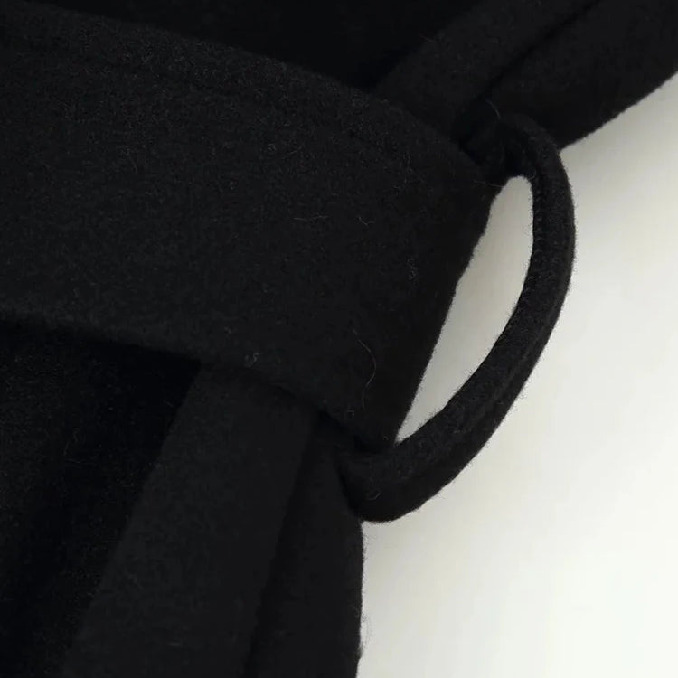 Women New Elegant Faux Fur Coat Women Lace Up Lapel Full Sleeves Fluffy Jackets Fashion Warm Outwears Lady